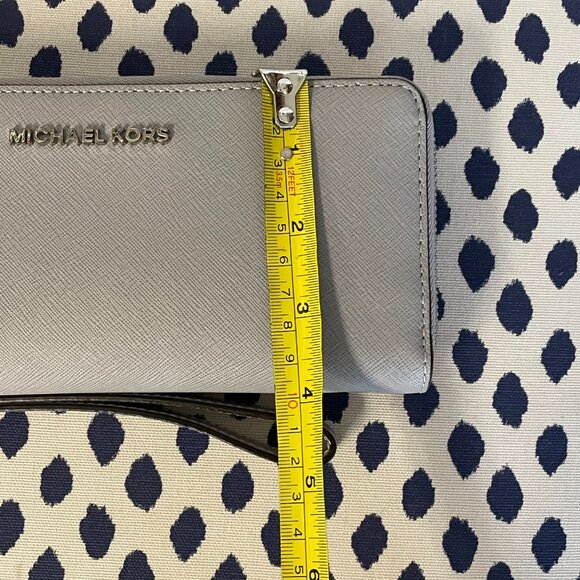 Michael Kors Gray Continental Wallet - Picture 7 of 7